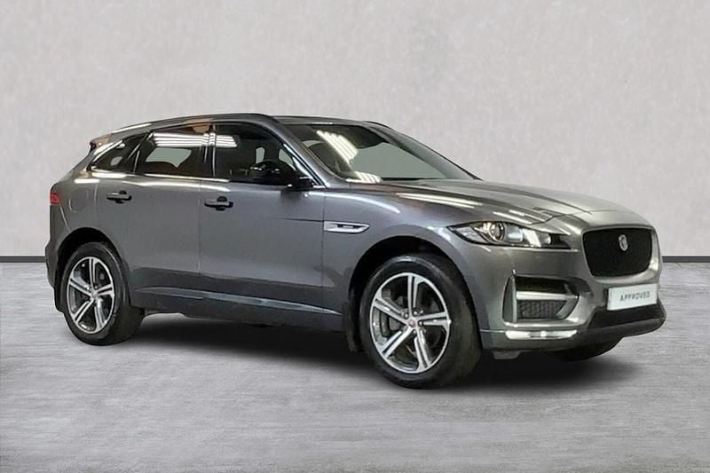 Grey Used 2017 Jaguar F-Pace R-Sport SUV | £18,999 (Good price) - Image 1/4