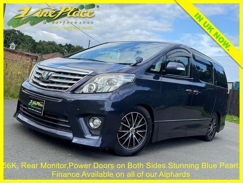 Blue Used 2013 Toyota Alphard MPV | £15,000 (Good price) - Image 1/3