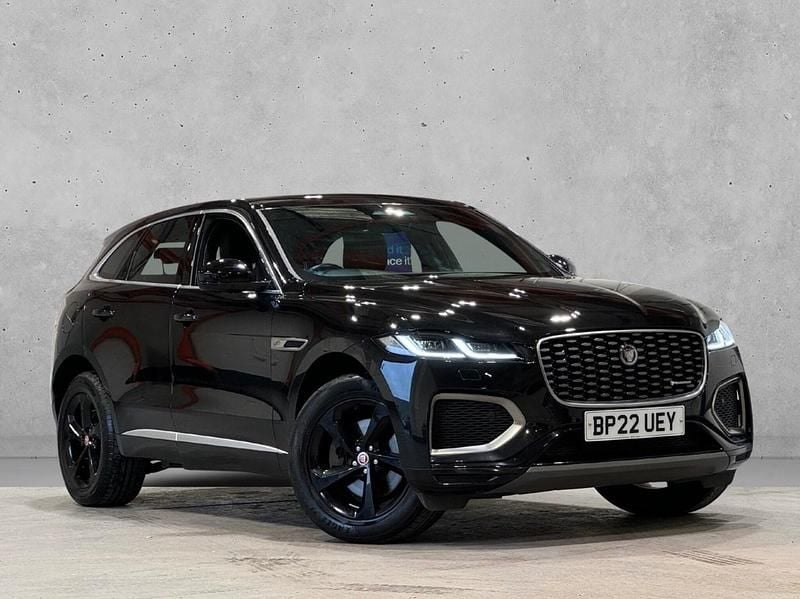 Black Used 2022 Jaguar F-Pace R-Dynamic SUV | £27,490 (Good price) - Image 1/4