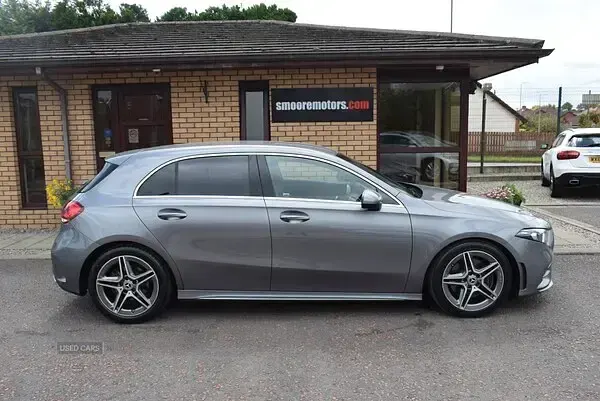 Used Mercedes A220 AMG line 190 HP (139 kW) 2021 Grey Hatchback