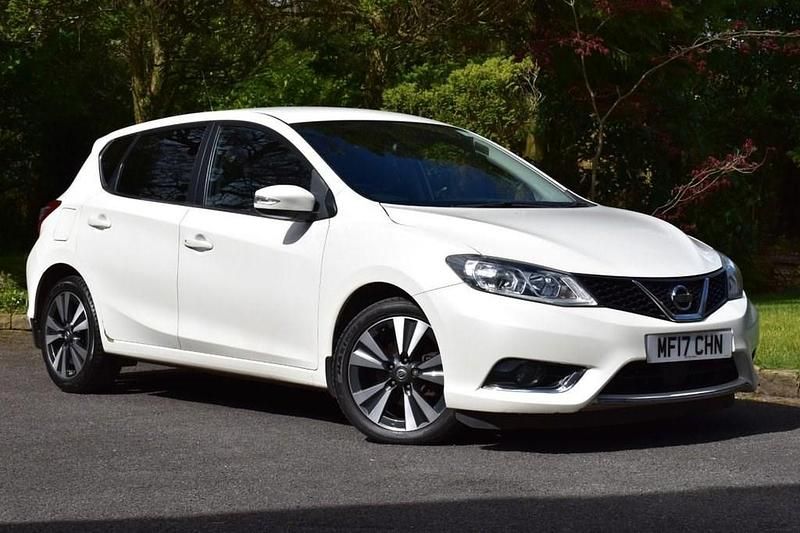 Used Nissan Pulsar N-TEC 110 HP (80 kW) 2017 White Hatchback