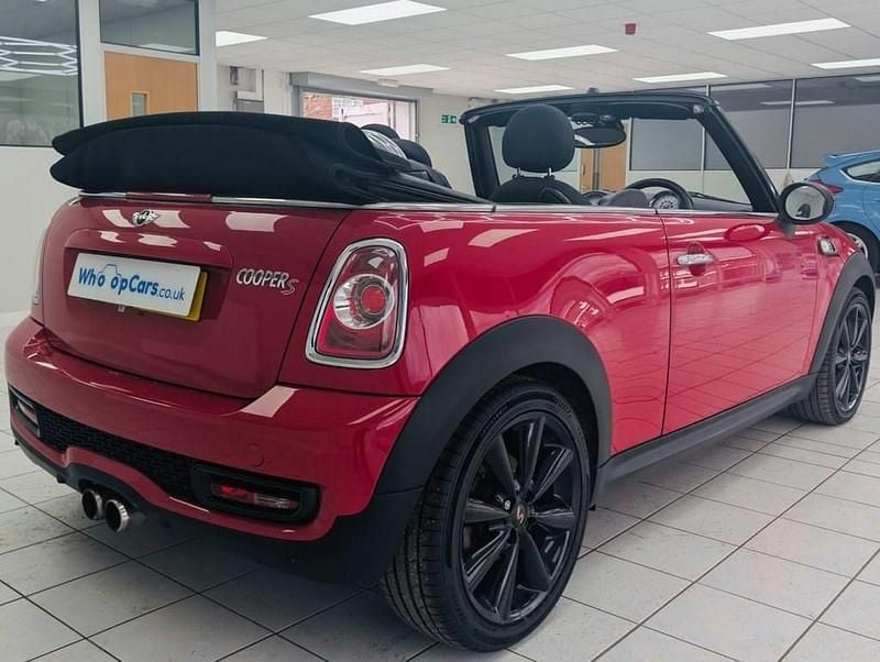 Used Mini Cooper S Cabriolet 184 HP (135 kW) 2012 Red Cabriolet