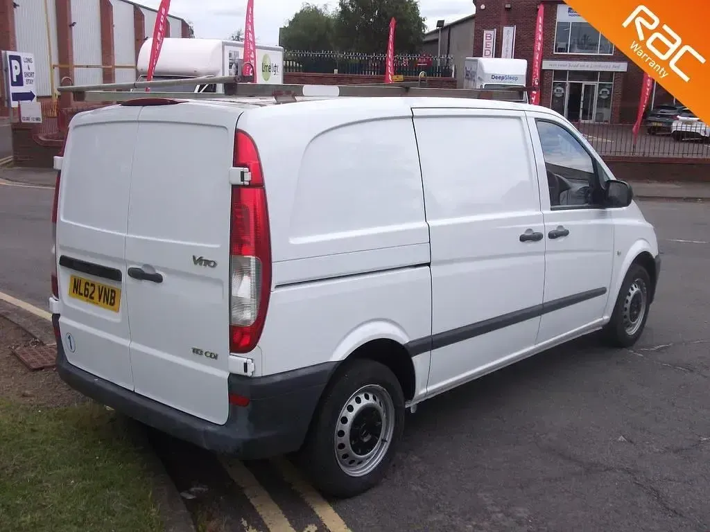 Used Mercedes Vito 136 HP (100 kW) 2012 White Van