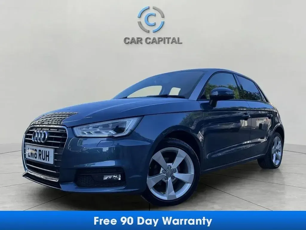 Used Audi A1 Sportback Sport 95 HP (69 kW) 2016 Blue Hatchback