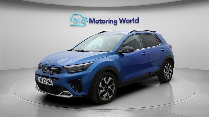 Used Kia Stonic GT-Line 120 HP (88 kW) 2022 Blue SUV