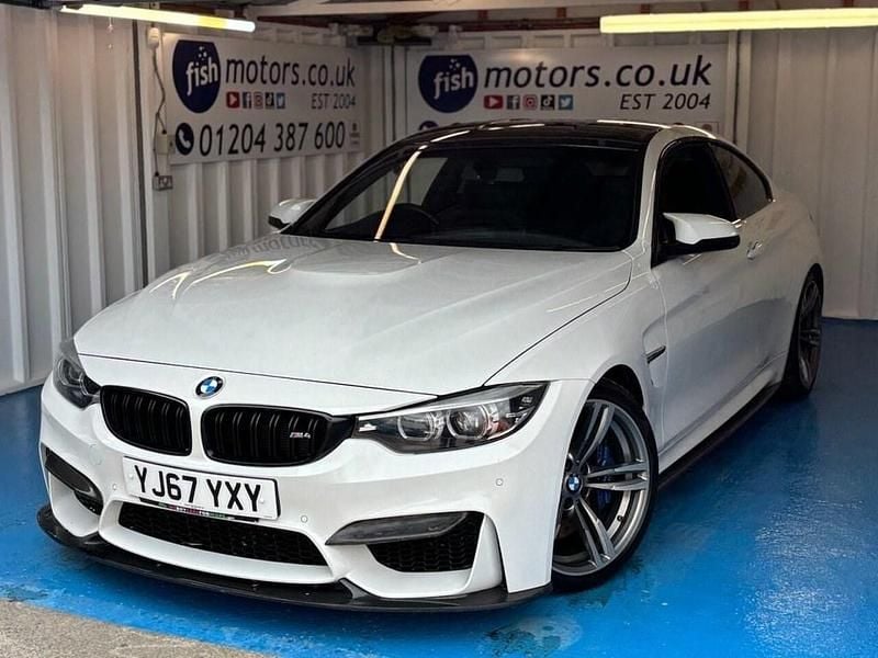White Used 2017 BMW M4 Comfort Edition Coupe | £24,490 (Good price) - Image 1/3
