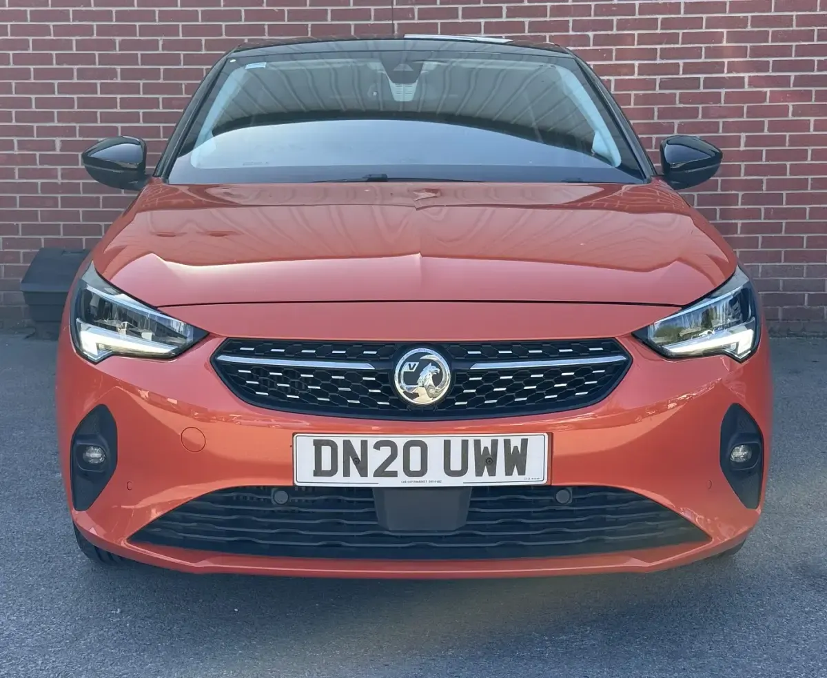 Used Vauxhall Corsa Elite 100 HP (73 kW) 2020 Orange Hatchback