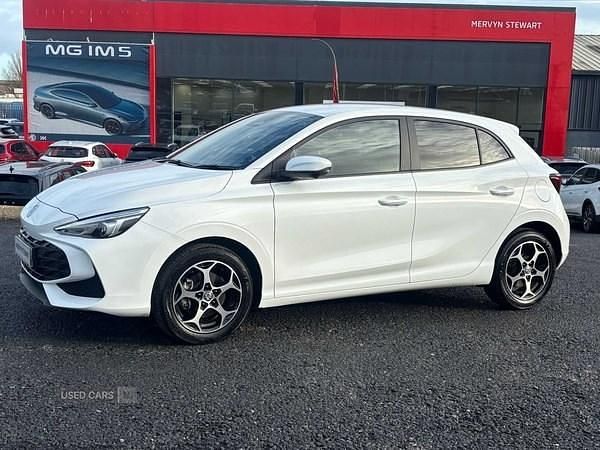 Used MG MG3 Trophy 194 HP (142 kW) 2024 White Hatchback