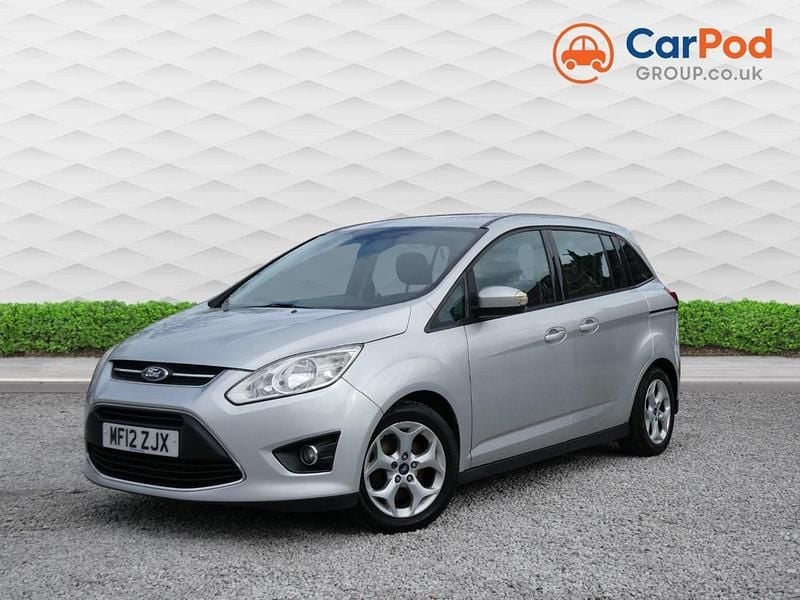 Used Ford Grand C-Max Zetec 125 HP (91 kW) 2012 Silver MPV