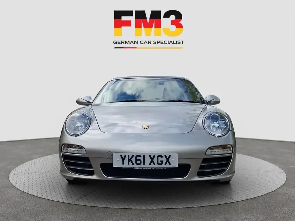 Used Porsche 997 345 HP (253 kW) 2011 Silver Cabriolet