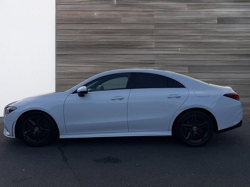 Used Mercedes CLA200 AMG Line Premium 163 HP (119 kW) 2019 White Coupe