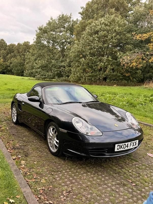 Used Porsche Boxster 228 HP (167 kW) 2004 Grey Cabriolet