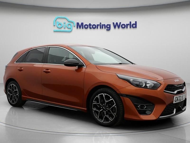 Orange Used 2022 Kia Ceed GT-Line Hatchback | £15,000 (Fair price) - Image 1/4