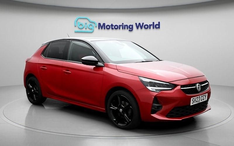 Used Vauxhall Corsa 75 HP (55 kW) 2023 Red Hatchback