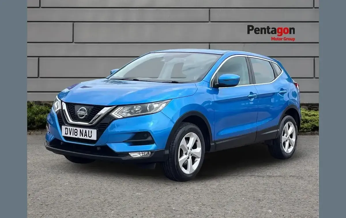 Used Nissan Qashqai Acenta 115 HP (84 kW) 2018 Blue SUV