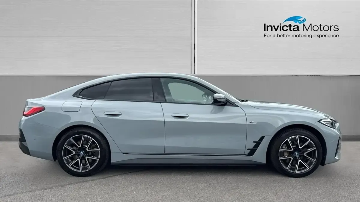 Used BMW i4 M Sport 250 kW (340 HP) 2022 Brooklyn grey metallic Sedan