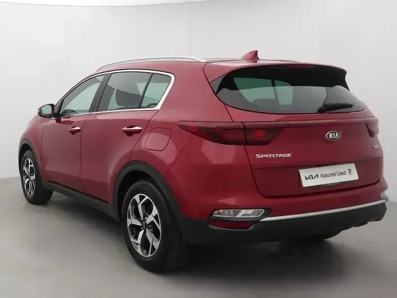 Used Kia Sportage 136 HP (100 kW) 2021 Red SUV