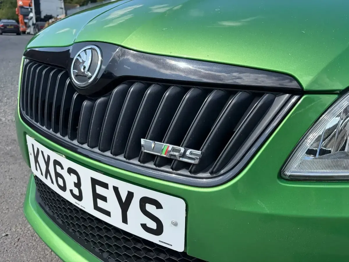 Used Skoda Fabia vRS 2013 Green Hatchback