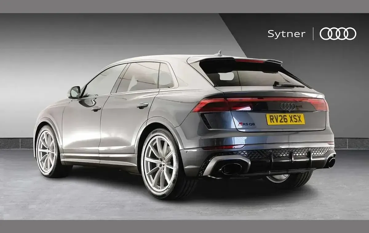 New Audi RS Q8 Performance 631 HP (464 kW) 2026 Grey SUV