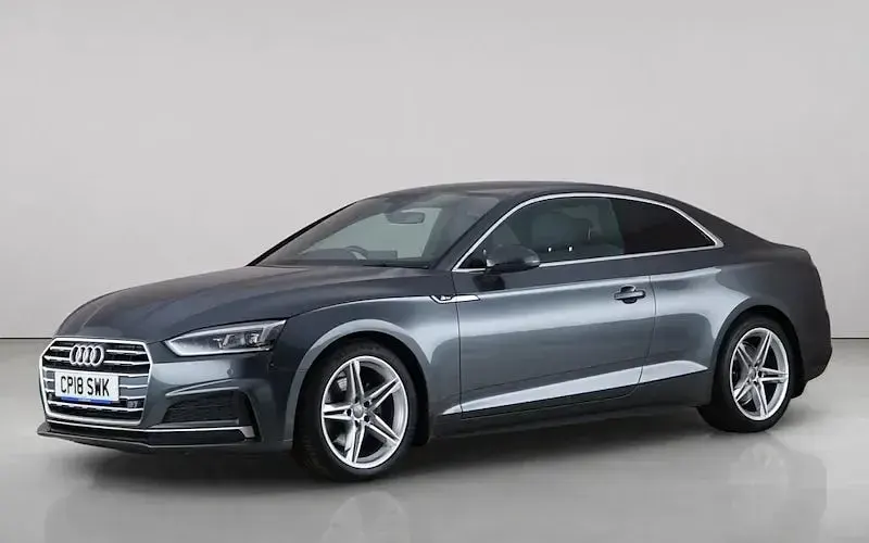 Used Audi A5 S-Line 190 HP (139 kW) 2018 Grey Coupe