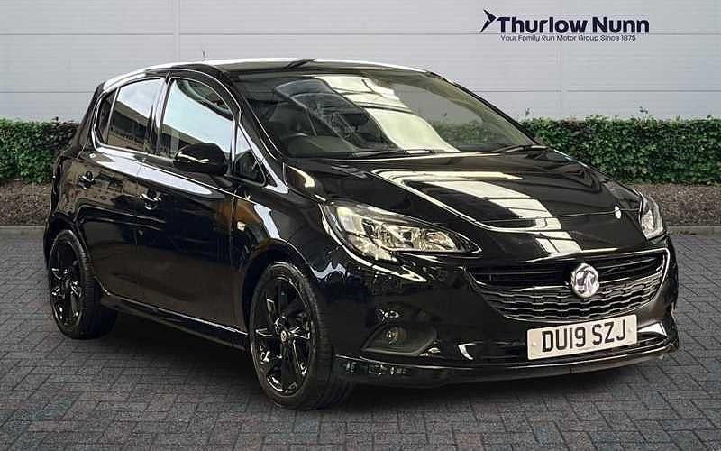 Used Vauxhall Corsa SRi 90 HP (66 kW) 2019 Black Hatchback