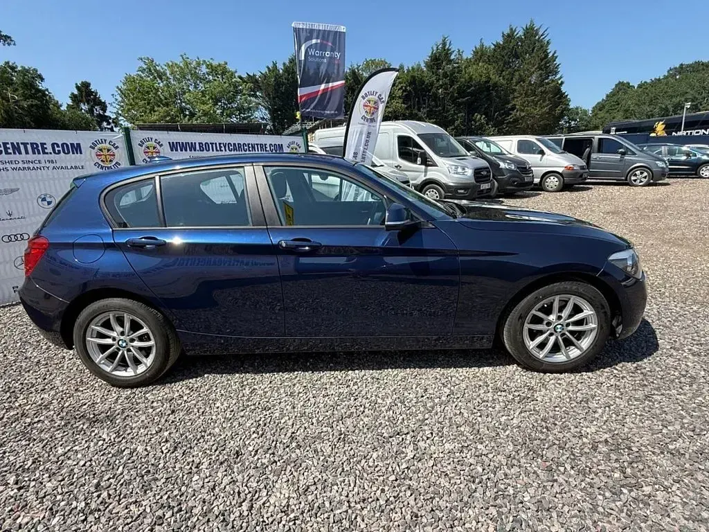 Used BMW 120 Performance 184 HP (135 kW) 2014 Blue Hatchback
