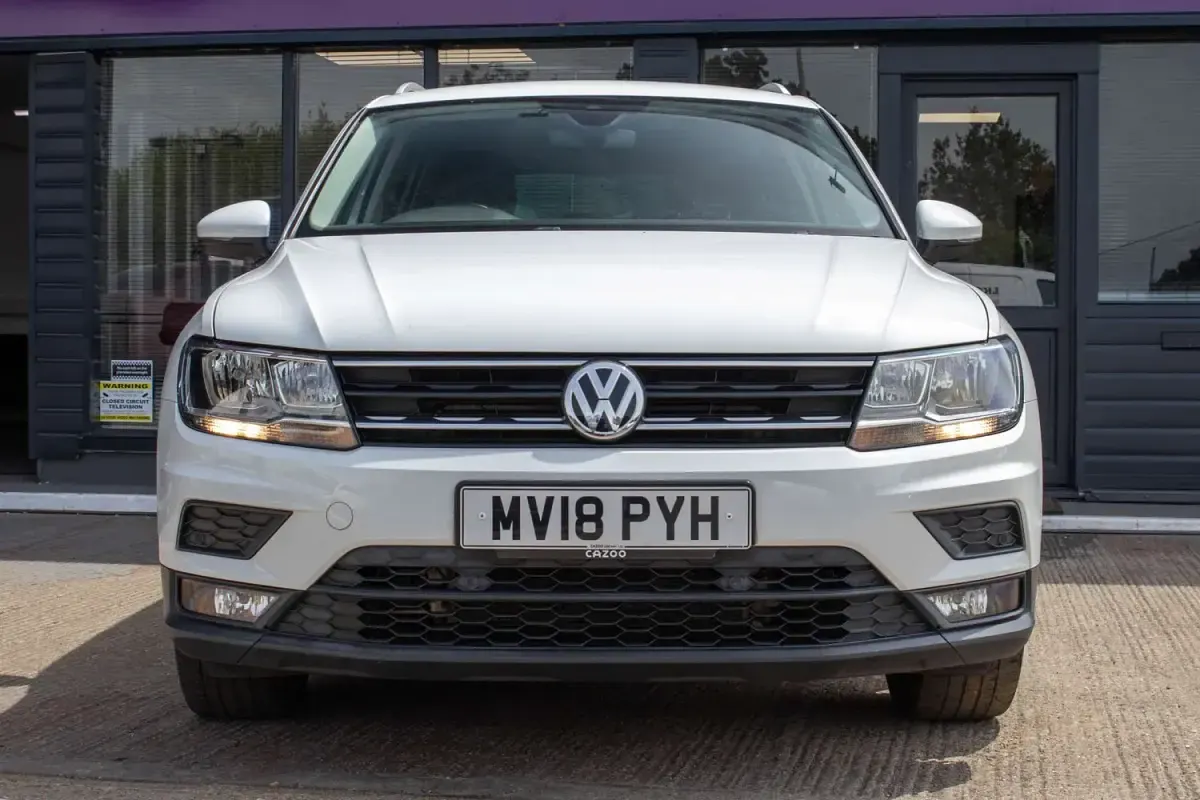 Used VW Tiguan SE 150 HP (110 kW) 2018 White SUV