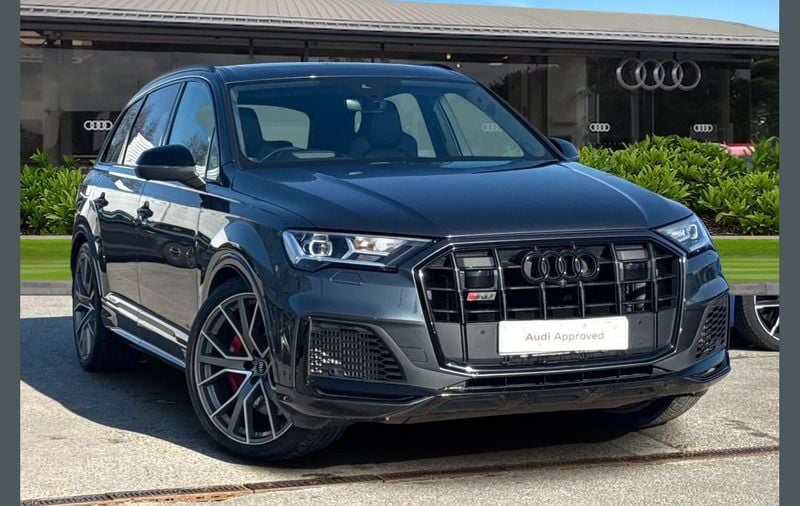 Grey Used 2022 Audi SQ7 Comfort SUV | £62,880 (Good price) - Image 1/4