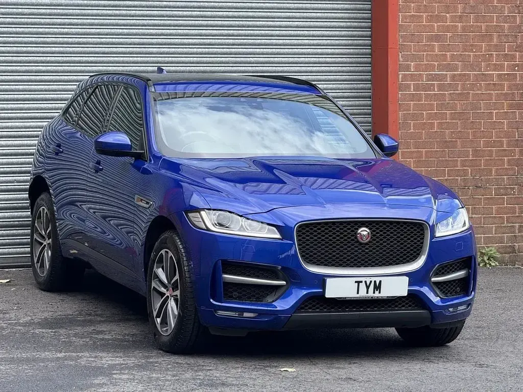 Used Jaguar F-Pace R-Sport 180 HP (132 kW) 2019 Blue SUV