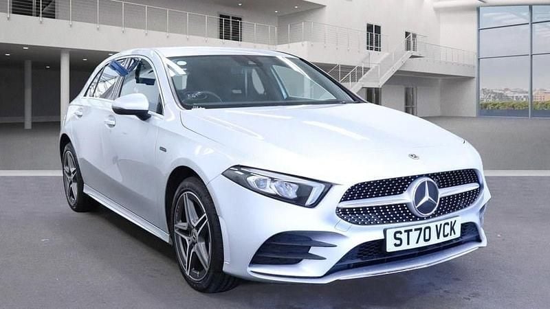 Silver Used 2020 Mercedes A250 AMG line Hatchback | £15,899 (Fair price) - Image 1/2