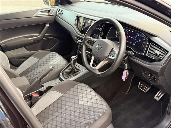 Used VW Polo R-line 110 HP (80 kW) 2023 Black Hatchback