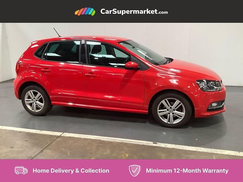 Red Used 2017 VW Polo Edition Hatchback | £11,197 (Fair price) - Image 1/4