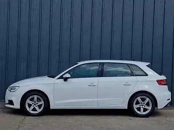 Used Audi A3 150 HP (110 kW) 2019 White Sedan