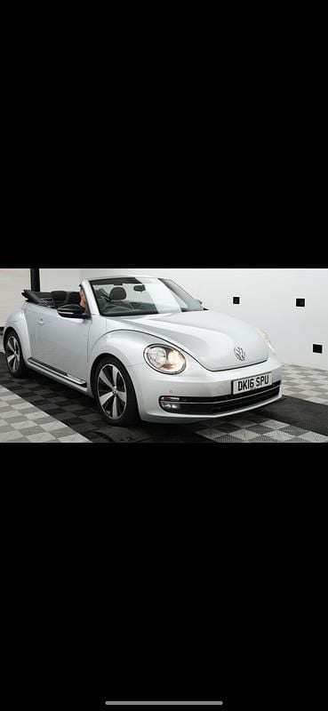 Silver Used 2016 VW Beetle Sportline Cabriolet | £12,995 (Fair price) - Image 1/4