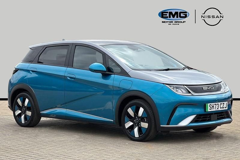 Blue/grey Used 2023 BYD Dolphin Design Hatchback | £19,895 - Image 1/3