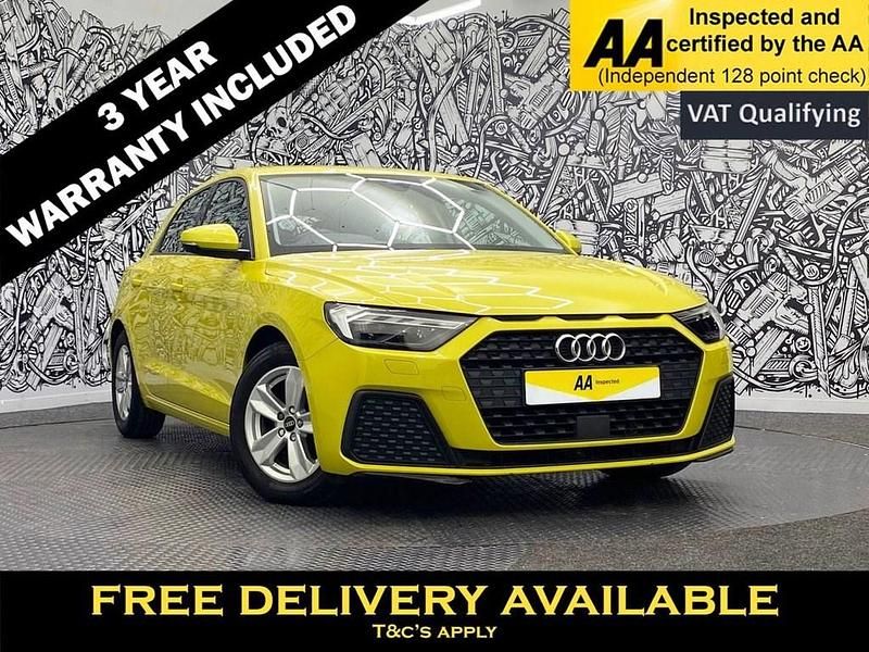 Yellow Used 2021 Audi A1 Sportback Design Hatchback | £13,695 (Fair price) - Image 1/2