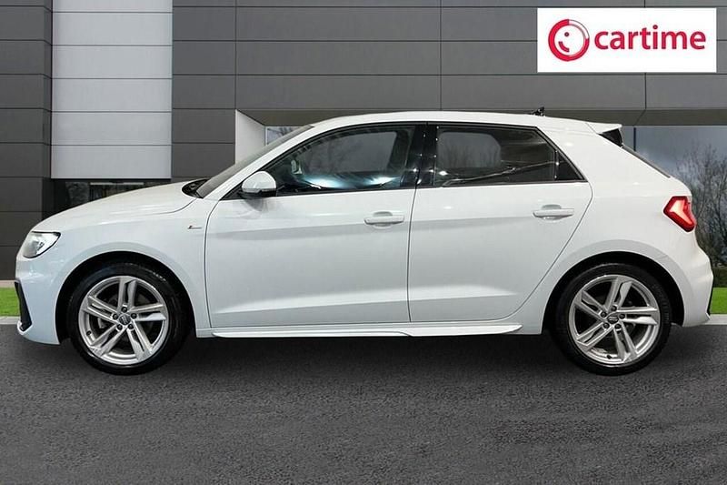 Used Audi A1 Sportback S-Line 150 HP (110 kW) 2020 White Hatchback