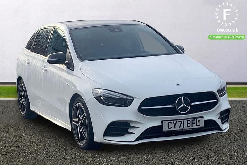 White Used 2021 Mercedes B220 AMG Line Premium Plus MPV | £18,299 (Fair price) - Image 1/3