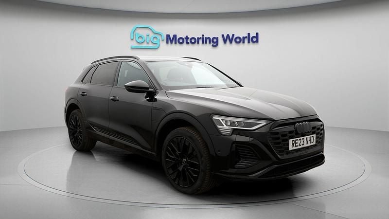 Used Audi Q8 e-tron Black Edition 300 kW (408 HP) 2023 Black SUV