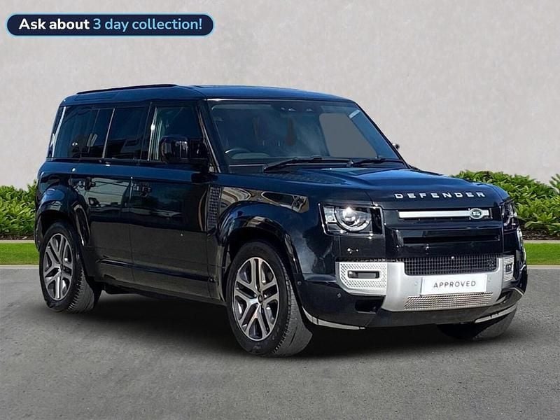 Black Used 2022 Land Rover Defender SUV | £53,213 (Expensive) - Image 1/4