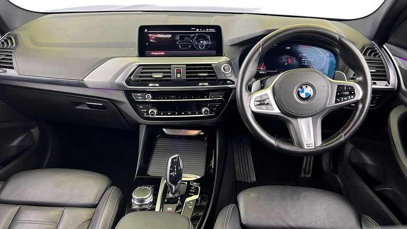 Used BMW X3 M Sport 187 HP (137 kW) 2021 Blue SUV