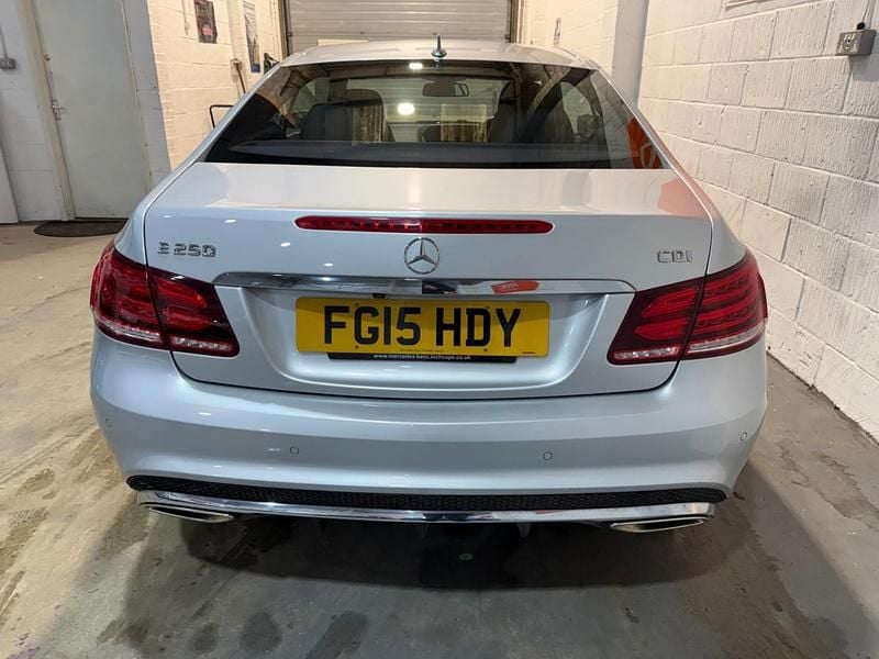 Used Mercedes E250 AMG line 2015 Silver Coupe