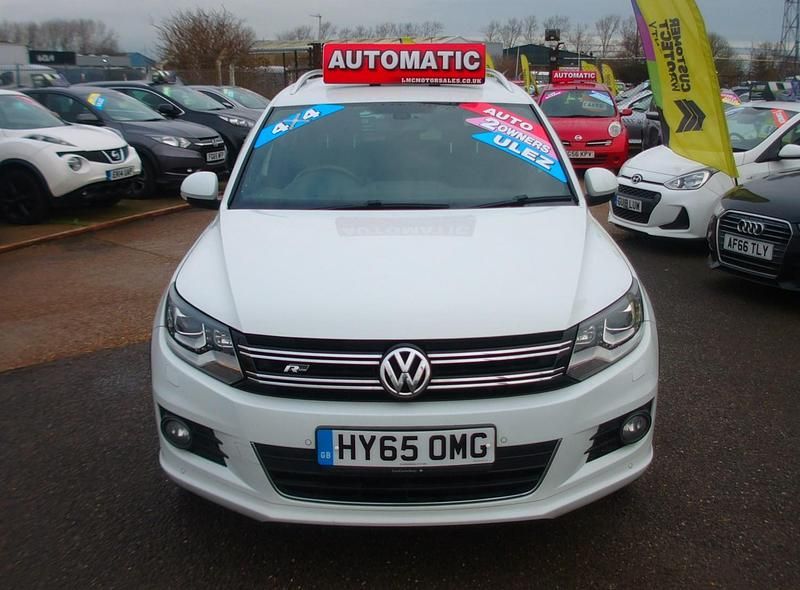 Used VW Tiguan R-line 150 HP (110 kW) 2015 White SUV