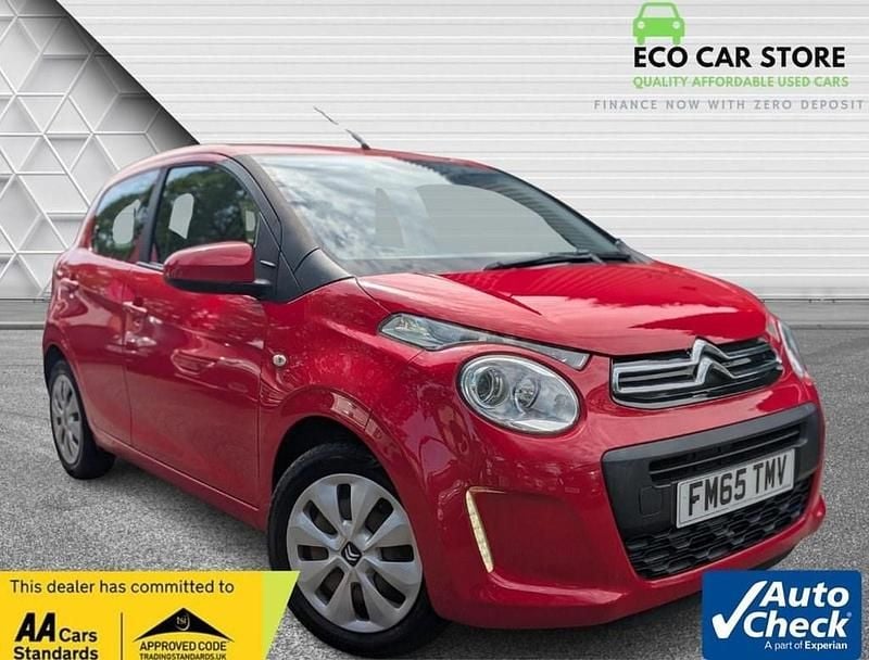 Red Used 2016 Citroën C1 Feel Hatchback | £3,495 (Fair price) - Image 1/2