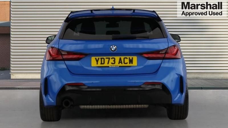 Used BMW 118 M Sport 136 HP (100 kW) 2024 Blue Hatchback