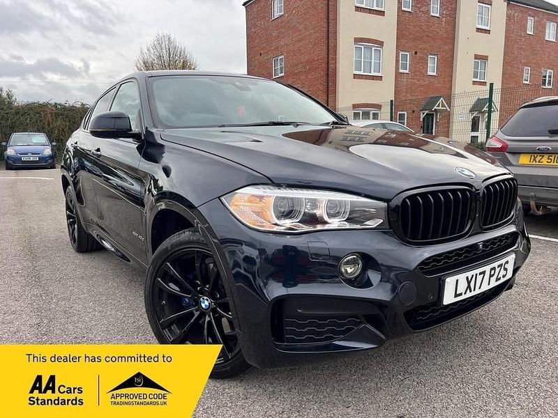 Black Used 2017 BMW X6 M Sport SUV | £23,995 (Fair price) - Image 1/4