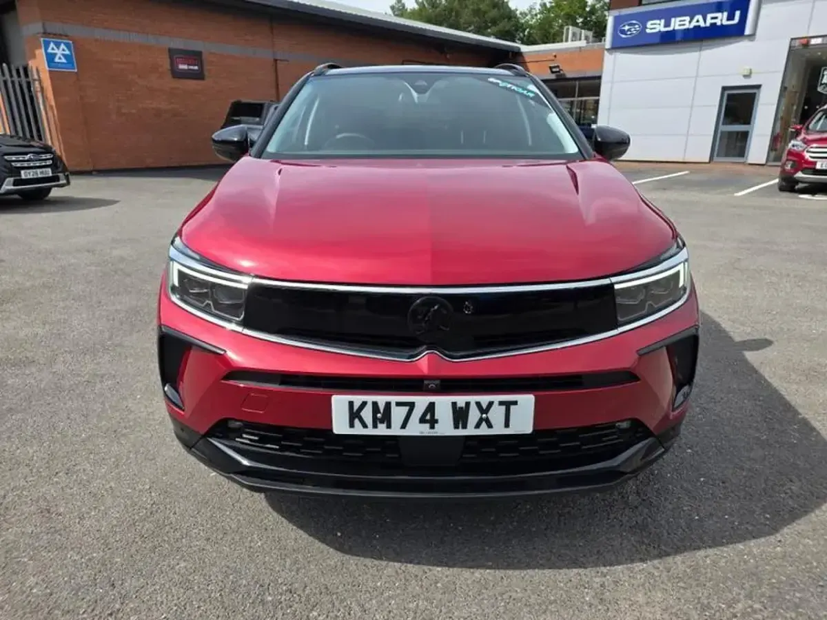 Used Vauxhall Grandland X Ultimate 128 HP (94 kW) 2024 Red SUV
