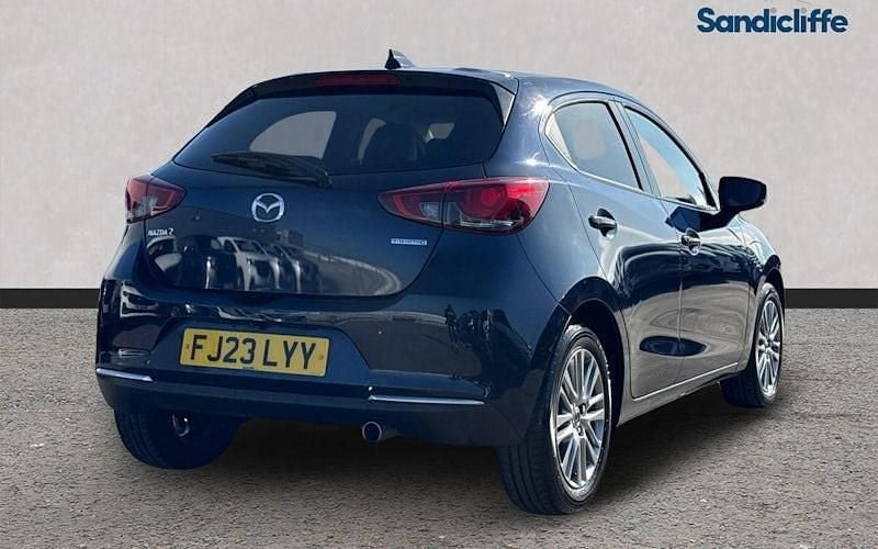 Used Mazda 2 Inclusive 90 HP (66 kW) 2022 Blue Hatchback