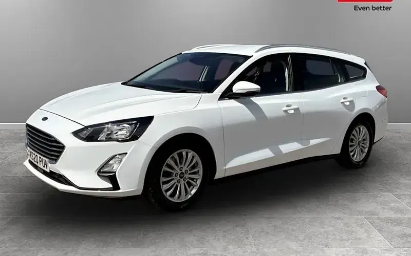 Used Ford Focus Titanium 120 HP (88 kW) 2020 White Estate