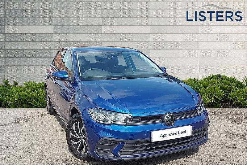 Reef blue Used 2023 VW Polo Life Hatchback | £17,990 (Fair price) - Image 1/4